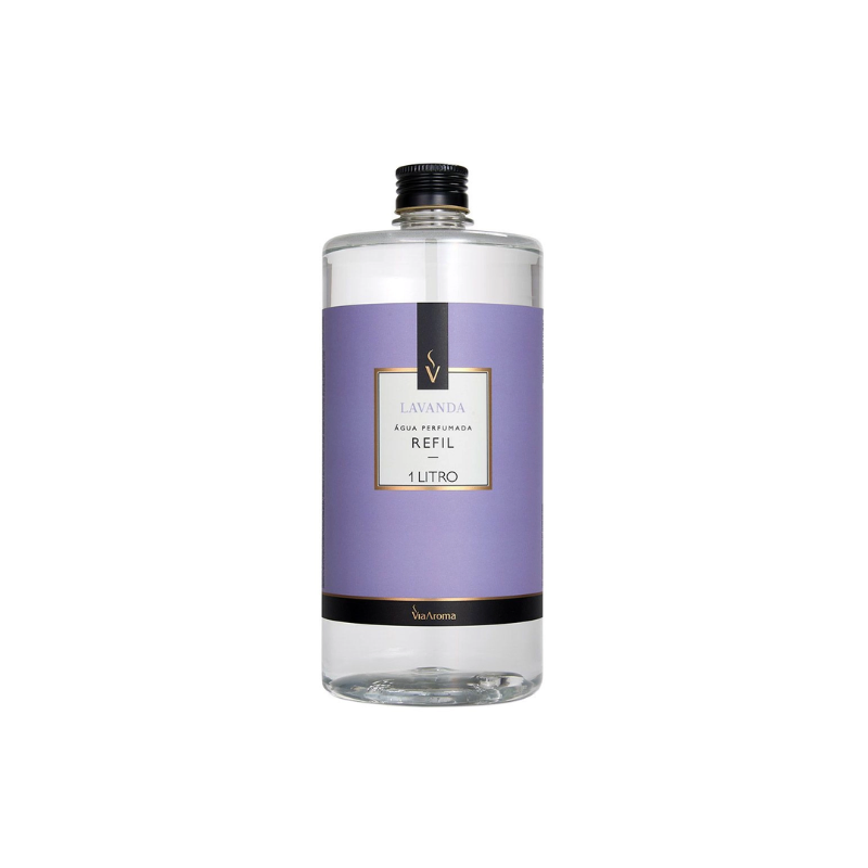 Agua Perfumada Refil 1L Lavanda Via Aroma