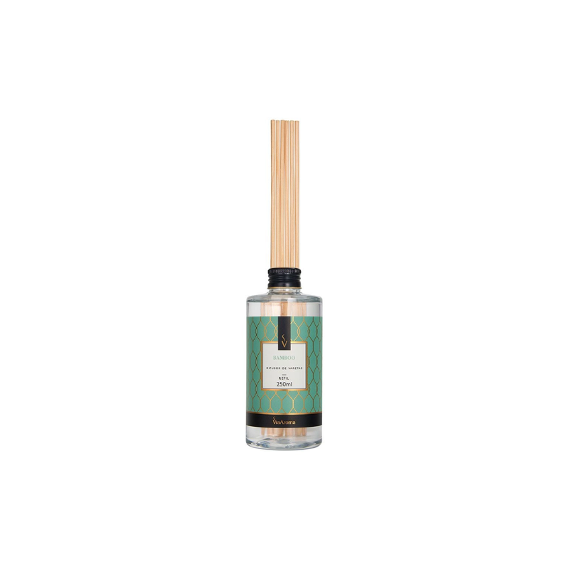 Difusor De Varetas Refil 250Ml Bamboo Via Aroma