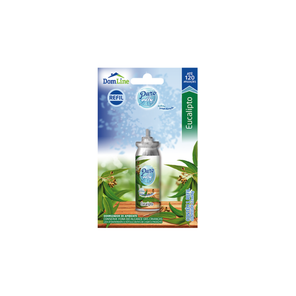 Bom Ar 12Ml Eucalipto Mini Refil Puro Ar