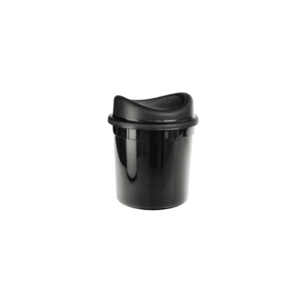 Lixeira Basculante P/Pia Preto Plasvale