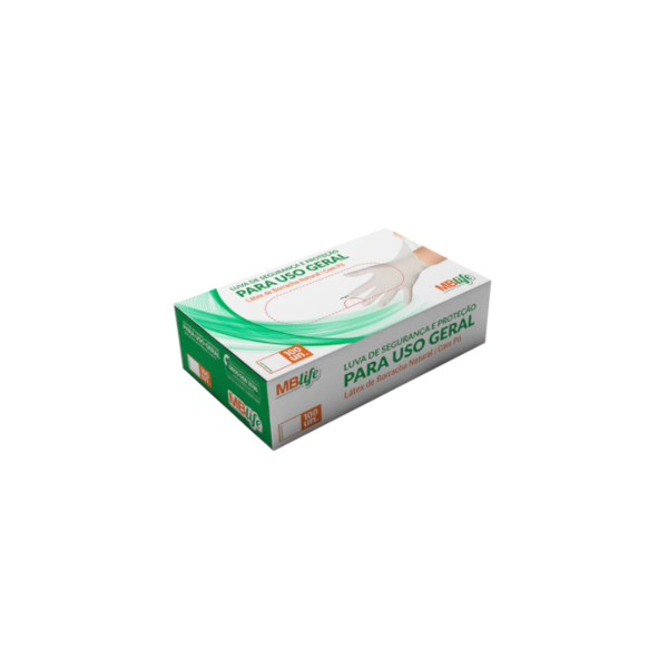 Luva Latex C/Po P C/100 Mblif Medix