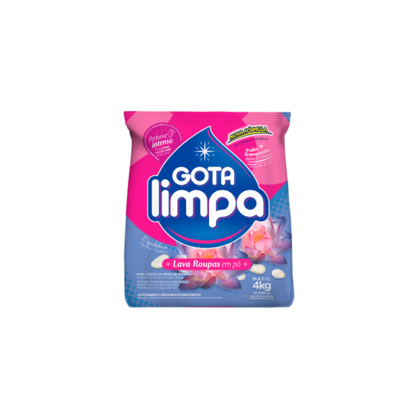 Lava Roupas Po Gota Limpa Equilibrio 4Kg