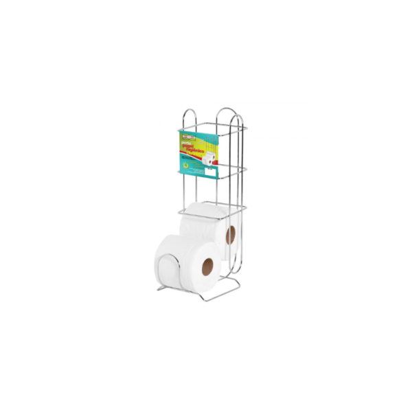Suporte Papel Higienico P/ 4 Rolos Vision